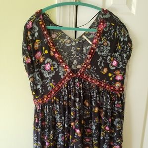 Free People Floral Top